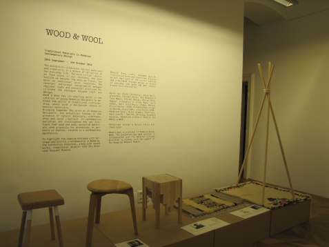 Expoziția "Wood&Wool" la Vienna Design Week