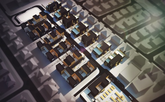 Ioana Bunciu Săraru // Ansamblu urban Vatra Luminoasă