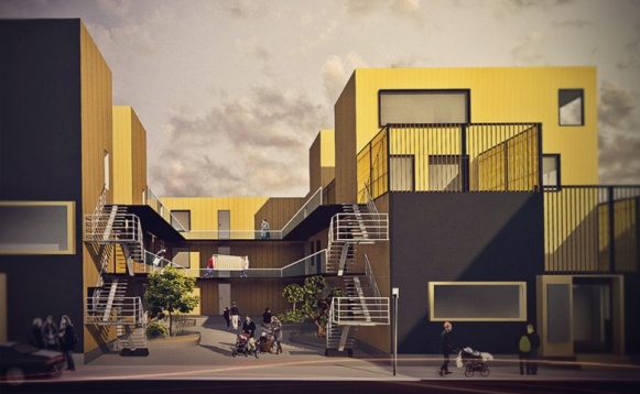 Ioana Bunciu Săraru // Ansamblu urban Vatra Luminoasă