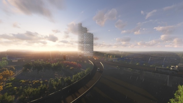 Andrei Victor Moldoveanu // Poartă de intrare în București 