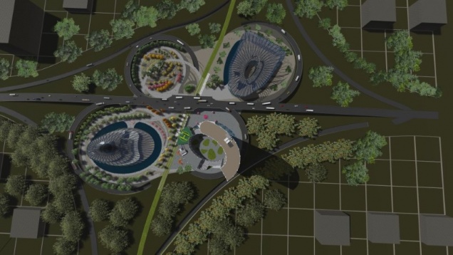 Andrei Victor Moldoveanu // Poartă de intrare în București 