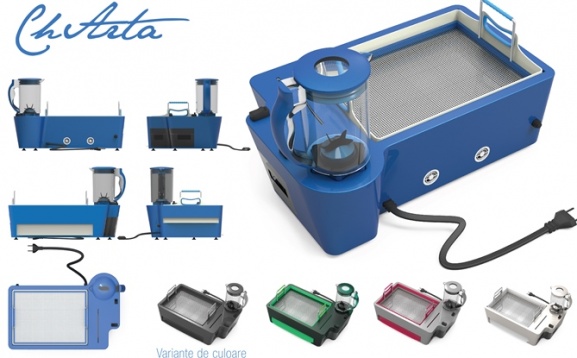 Raquel Wohnrath Coelho // Charta - dispozitiv pentru reciclarea hârtiei 