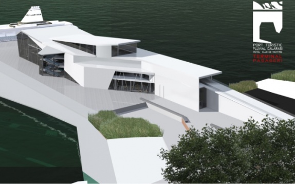 Emilia Pavel // Port turistic fluvial - Terminal pasageri