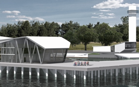 Emilia Pavel // Port turistic fluvial - Terminal pasageri