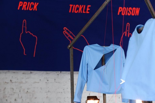 PRICK, TICKLE, POISON