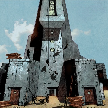 Revista de bandă desenată SF Abația, la a doua ediție