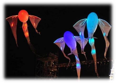 O noapte de instalații interactive în București