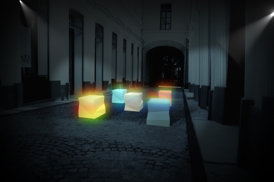 O noapte de instalații interactive în București