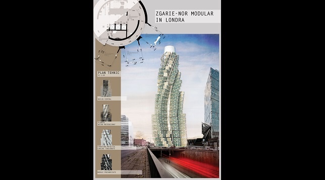 Alexandru Bălan // Organic Growing Skyscraper