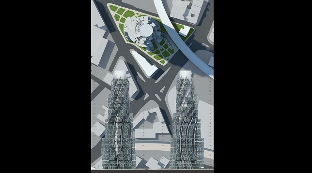 Alexandru Bălan // Organic Growing Skyscraper