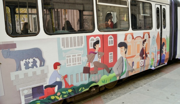 Omagii grafice pentru orașe