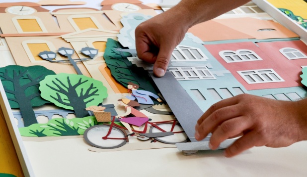 Omagii grafice pentru orașe