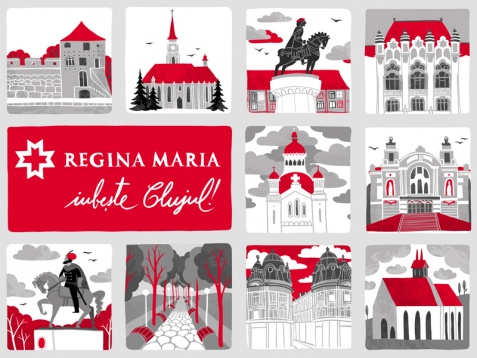 Omagii grafice pentru orașe