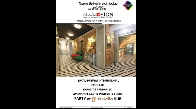 Architecture's Night Shift @ Romanian Design Week 2016