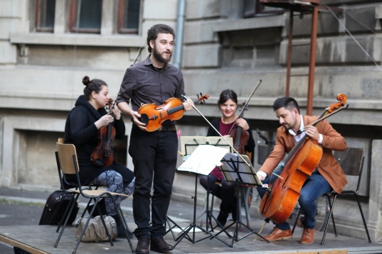 Cvartetul Solartis, concert @Comuna Universitară