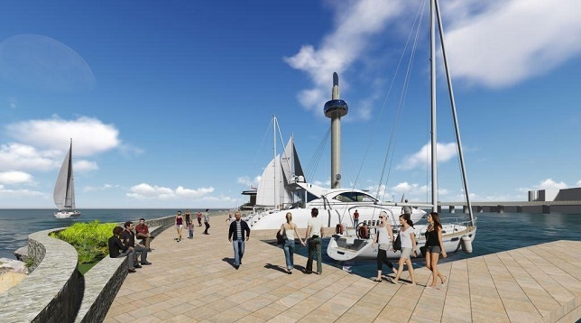 Marius Militaru // Centru spa - Insula artificială 