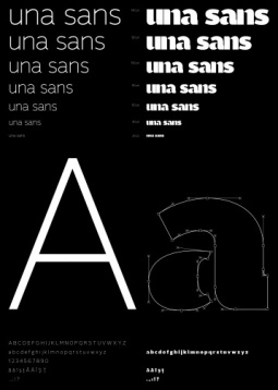 Andrei Turenici // Una sans - tip de literă