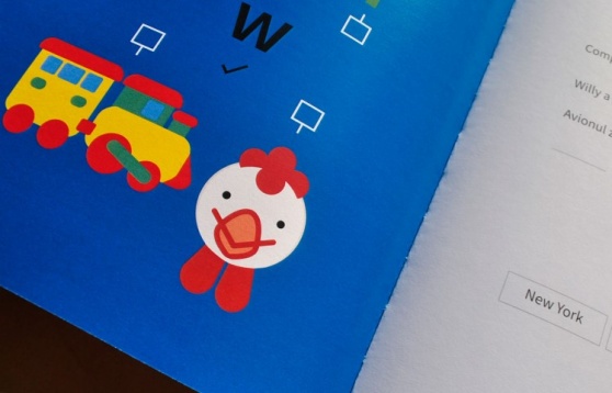 Ana-Maria Ștefan // Design de carte - Abecedarul școlar 