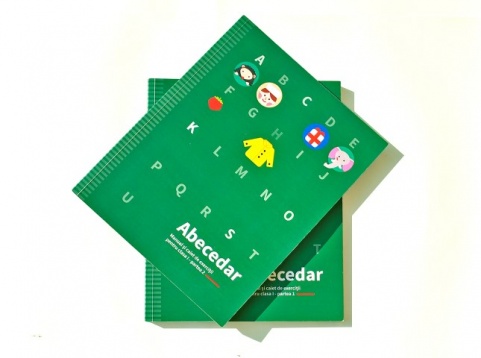 Ana-Maria Ștefan // Design de carte - Abecedarul școlar 