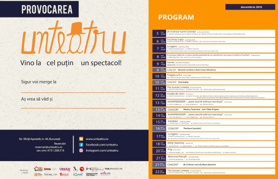 #provocarea UNTEATRU: fa-ti cadou o experienta