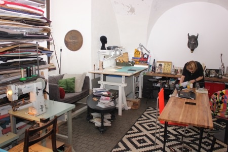 Studio visit // Mihaela Vitalaru