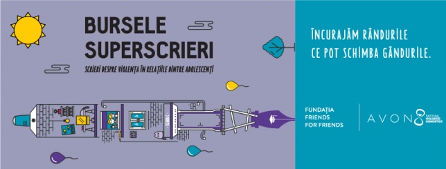 Bursele Superscrieri - Scrieri despre violența în cuplurile de adolescenți