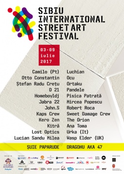 Zidurile prind din nou culoare la Sibiu. Line-up-ul SISAF 2017