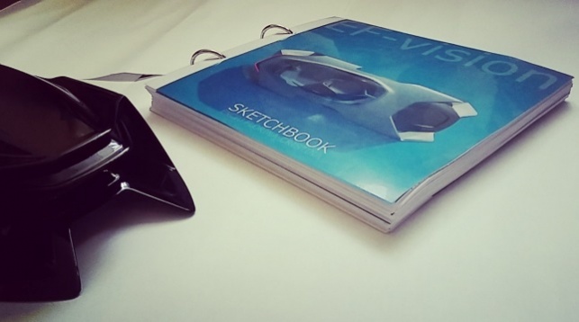 Cristina Enciu // Dacia EF-Vision 2050' - concept de interior auto