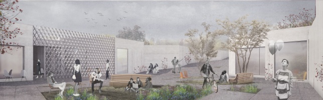 Diana Stegaru // Centru de tineret în orașul Bacău