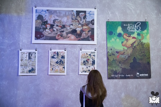 Expoziții de bandă desenată @Anim’est 2017