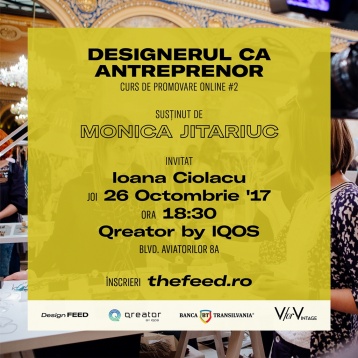Designerul ca antreprenor // Curs de Promovare Online #2