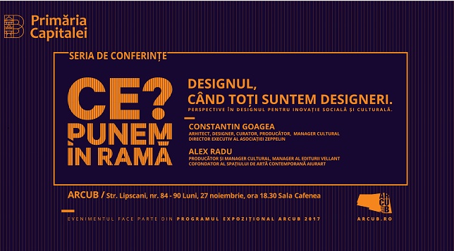 O nouă întâlnire din seria #CePunemÎnRamă