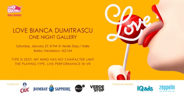 One Night Gallery #2 - Love Bianca Dumitrașcu