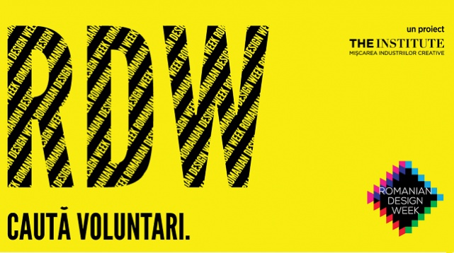 CALL FOR VOLUNTEERS @Romanian Design Week 2018
