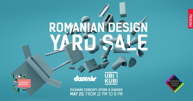  DIZAINĂR X UBIKUBI // ROMANIAN DESIGN YARD SALE