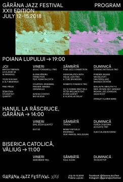 Gărâna Jazz Festival ediția XXII – 4 zile, 3 scene, 25 de concerte
