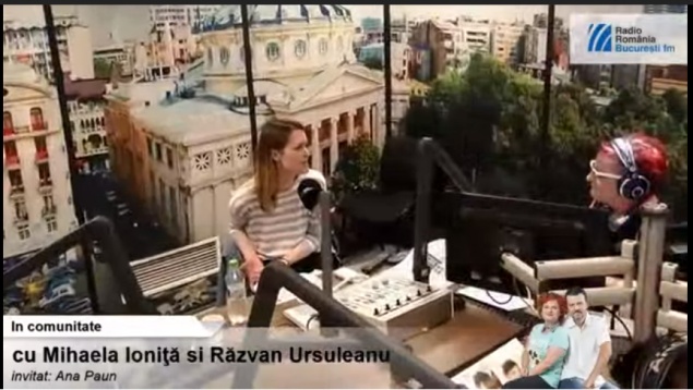 Cartierul Creativ @În Comunitate, la BucureștiFM