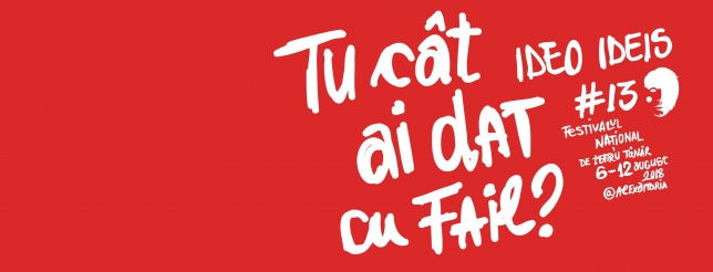 Amalia Enache și Radu Jude vorbesc despre eșecuri pentru IDEO IDEIS #13