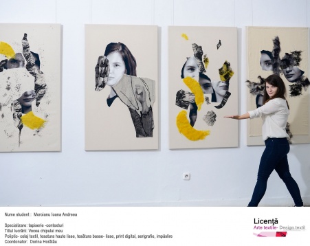 Noua generație de absolvenți ai artelor textile și-a expus proiectele de diplomă 