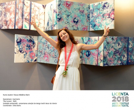 Noua generație de absolvenți ai artelor textile și-a expus proiectele de diplomă 