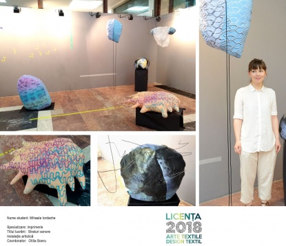 Noua generație de absolvenți ai artelor textile și-a expus proiectele de diplomă 