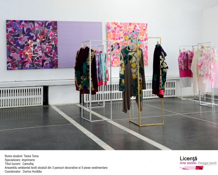 Noua generație de absolvenți ai artelor textile și-a expus proiectele de diplomă 