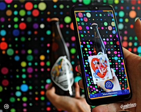 Gambrinus și Art Factory duc arta contemporană în realitatea augmentată 