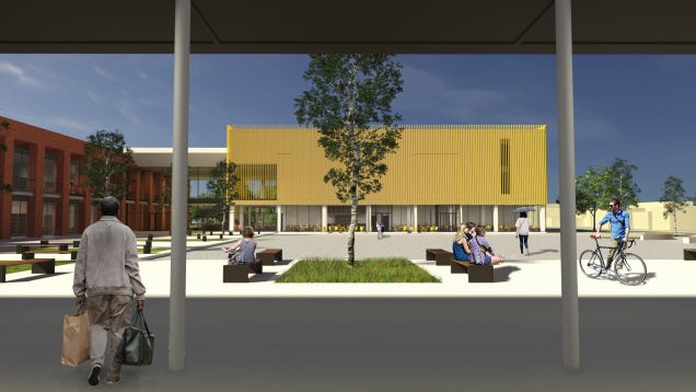 ALEXANDRU POMAZAN // CENTRU DE CARTIER PENTRU RECREERE ȘI EDUCAȚIE