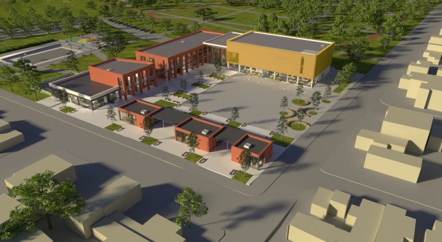 ALEXANDRU POMAZAN // CENTRU DE CARTIER PENTRU RECREERE ȘI EDUCAȚIE