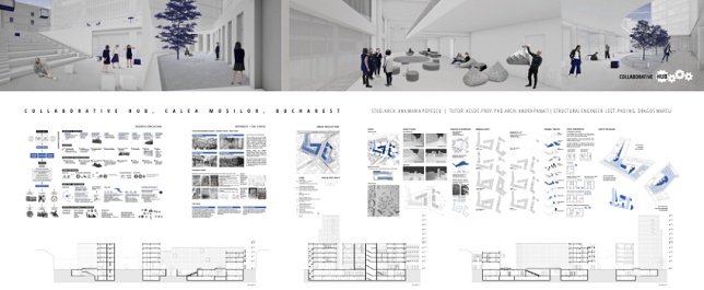 ANA MARIA POPESCU // COLLABORATIVE HUB, CALEA MOȘILOR, BUCUREȘTI