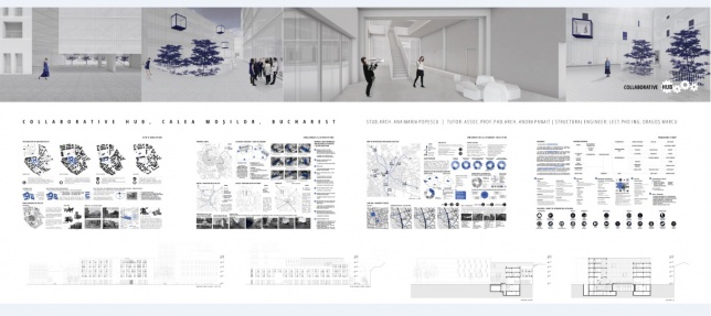 ANA MARIA POPESCU // COLLABORATIVE HUB, CALEA MOȘILOR, BUCUREȘTI