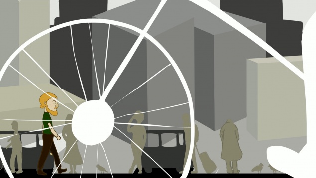 CRISTINA DAN // ANIMAȚIE. SCURTMETRAJ "EVADAREA"