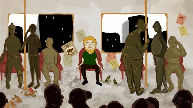 CRISTINA DAN // ANIMAȚIE. SCURTMETRAJ "EVADAREA"