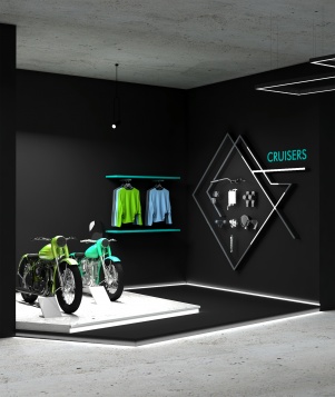 LAVINIA POPESCU // AMENAJARE SHOWROOM TRIUMPH